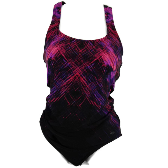 AQUABELLE Other - AQUABELLE One-Piece Multi-Color Swimsuit